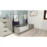 EB Dětská postel MONTESSORI 180 x 80 cm, Šedá 197909850