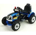 Dětský elektrický traktůrek Kingdom modrá-II.jakost