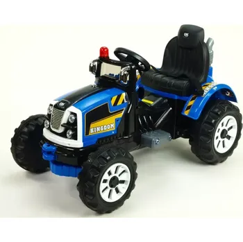 Dětské elektrovozidlo Dětský elektrický traktůrek Kingdom modrá