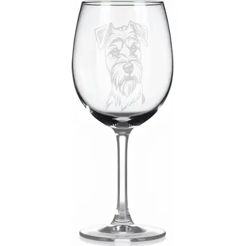 Sklenice Sklenice na víno s gravírovaným motivem – Chesapeake Bay retrívr – 3