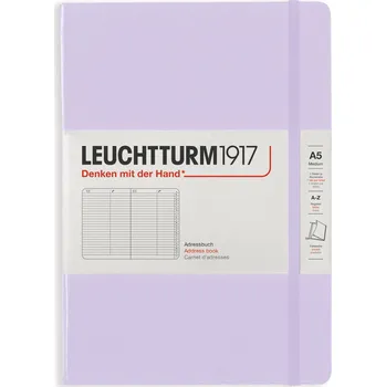 Diář Leuchtturm 1917, Adresář Leuchtturm 1917 A5, lila - Formadore