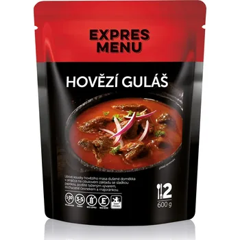 Hotové jídlo EXPRES MENU Hovězí guláš 600 g