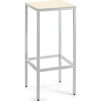 Barová židle Serax, Barová stolička Alu, 75 cm, slonová kost - Formadore