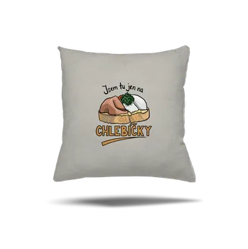 Polštář Bastard Na chlebíčky polštář Stracciatella