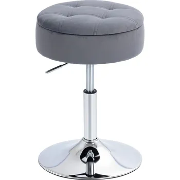 Barová židle Otočná barová židle 39 x 39 x 65 cm | šedá