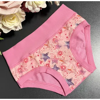 Dívčí spodní prádlo Dívčí kalhotky Emy Bimba B2966 pink 15/16 (Velikost 152)