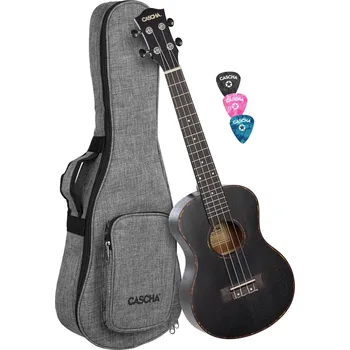 Ukulele Cascha HH 2305L Black Tenorové ukulele (Jako nové)