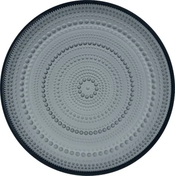 Talíř Iittala, Plytký talíř Kastehelmi 24 cm tmavě šedý - Formadore