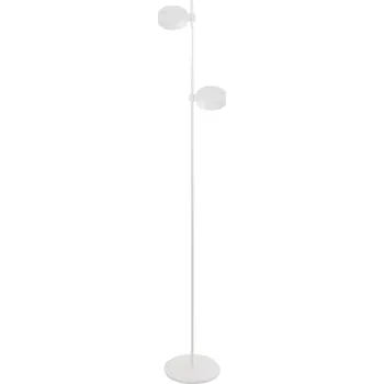 Stojací lampa Zafferano, Bezdrátová stojací lampa Super O dvojitá 160 cm bílá - Formadore