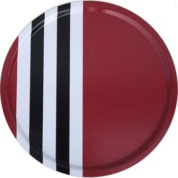 Born in Sweden, Servírovací tác Line 46 cm červený - Formadore