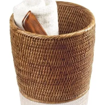 Úložný box Decor Walther, Koš Basket válcový tmavý - Formadore