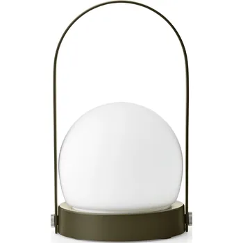 Lampička Audo Copenhagen, Bezdrátová lampa Carrie olivová - Formadore