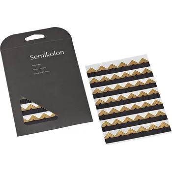 Fotoalbum Semikolon, Samolepicí rohy na fotky Semikolon zlaté - Formadore