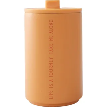 Design Letters, Termální hrnek Design Letters To Go oranžový - Formadore