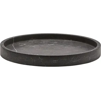Aquanova, Dekorativní podnos Hammam kulatý 30 cm tmavě šedý - Formadore