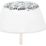 Zafferano, Stínidlo na stolní lampu Swap Mini černo-bílé - Formadore