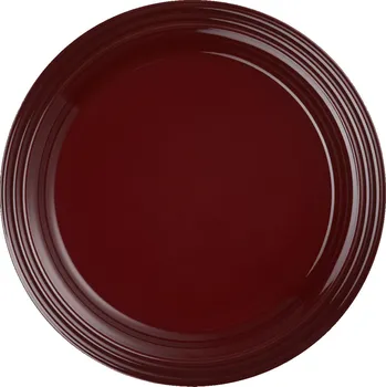 Talíř Le Creuset, Jídelní talíř Le Creuset 27 cm červený burgund - Formadore