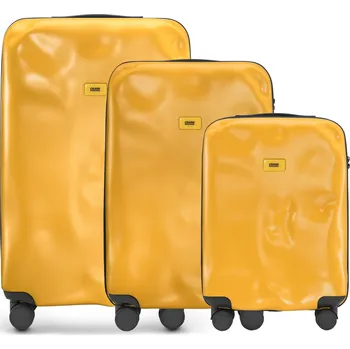 Crash Baggage, Kufry Icon matné žluté 3 díly - Formadore