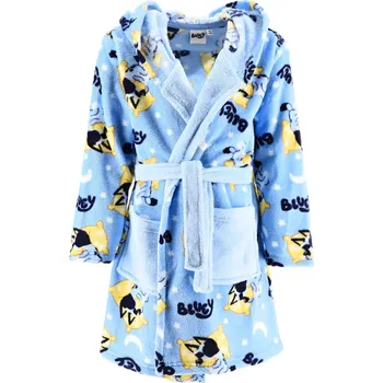 Dívčí župan SunCity • Dětský fleece župan s kapucí Bluey EU 116