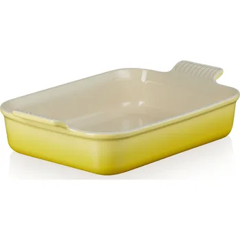 Pánev Le Creuset, Pečící forma Heritage 24 x 32 cm citronová - Formadore