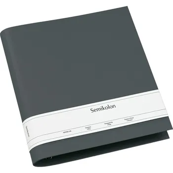 Fotoalbum Semikolon, Album na fotografie Photograph 4 Ring, tmavě šedý pořadač - Formadore