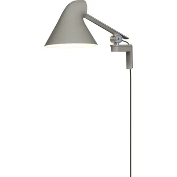 Nástěnné svítidlo Louis Poulsen, Nástěnné svítidlo NJP LED 2700 K světlý šedé - Formadore