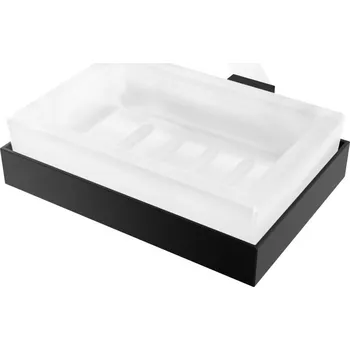 Mýdlenka Decor Walther, Mýdlenka Corner nástěnná černá matná - Formadore