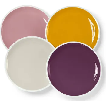 Talíř 708385 - Tchibo - Snídaňové talíře - barva: béžová