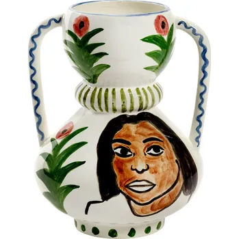 Váza Serax, Váza dekorativní Santiago De Borja, 40 cm, mamey - Formadore