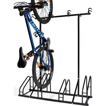 stojan na kolo Stojan na kolo do bytových domů, koláren a garáží KACERLE KS-700 prášková barva (černá struktura), pro 5 kol