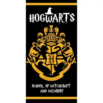 E plus M • Plážová osuška Harry Potter - Hogwarts School of Witchcraft and Wizardry - 70 x 140 cm