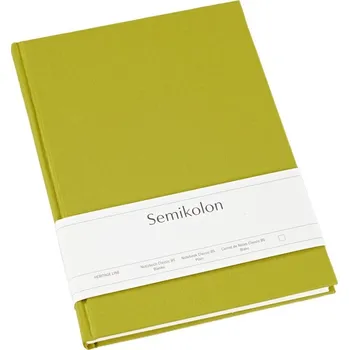 Diář Semikolon, Notes Uni Classic B5, hladký, matcha zelená - Formadore