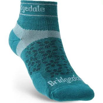 Dámské ponožky Dámské ponožky Bridgedale Trail Run UL T2 MS Low teal M (5-6,5 UK)
