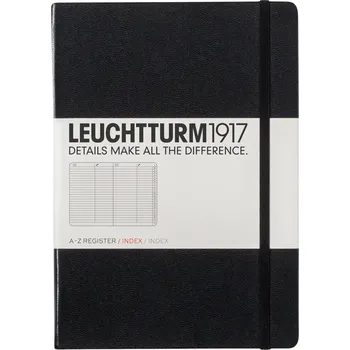 Diář Leuchtturm 1917, Adresář Leuchtturm 1917 A5, černý - Formadore