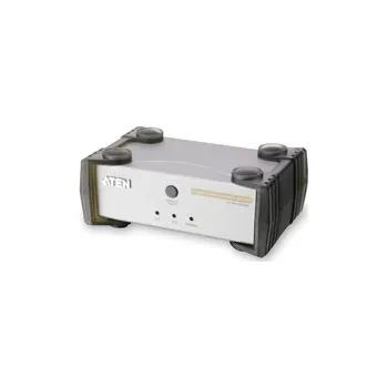 KVM přepínač ATEN 2-console KVM USB + PS/2, 1.8m kabel