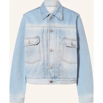 Dámský blejzr Victoria Beckham Dámská Džínová Bunda, tmavě modrá, 36