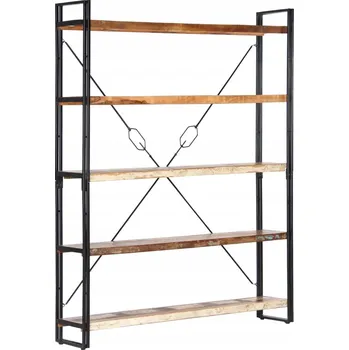 Knihovna Regál VidaXL 140 cm x 180 cm x 30 cm akácie