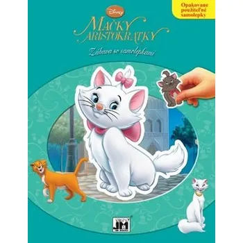 Bystrá hlava Zábava so samolepkami Mačky Aristokratky