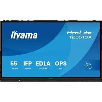 Monitor iiyama ProLite TE5513A-B1AG - 55" Třída úhlopříčky (54.6" zobrazitelný) displej LCD s LED podsv. - interaktivní digital signage