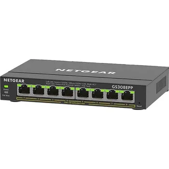 Počítač NETGEAR 8PT GE PLUS SWCH W/ HI-PWR POE+