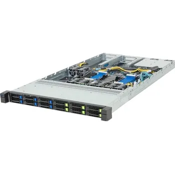 Server GIGABYTE Server R164-A92 1U S-BR(500W), no LAN, 6NVMe5/SFF+6SFF, M.2, 12DDR5, 3PCI-E16g5, OCP3, IPMI, 2kW rPS(80+TIT.)