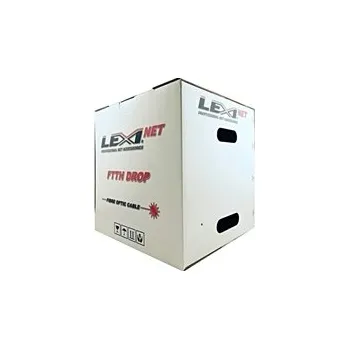 Síťový kabel Optický kabel LEXI-Net DROP FTTx, 12x 9/125 SM, G.657A1, LS0H, černý, cívka 1km
