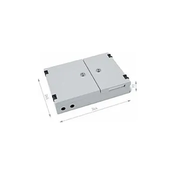 Nástěnný optický rozvaděč 24xSC, šedá