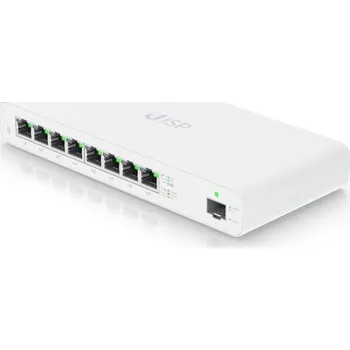 Switch UBNT UISP Switch - 8x Gbit RJ45 port, 1x SFP port, 8x PoE Out, 110W, fanless