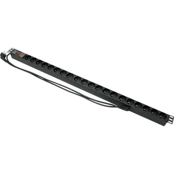 Rozvaděč XtendLan rozvodný panel 20x 230V, ČSN, nadproudová ochrana