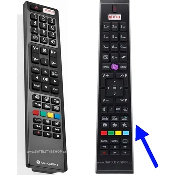 Dálkový ovladač Gogen TVH 24N384 STWEB , TVF 32N425 dálkový ovladač