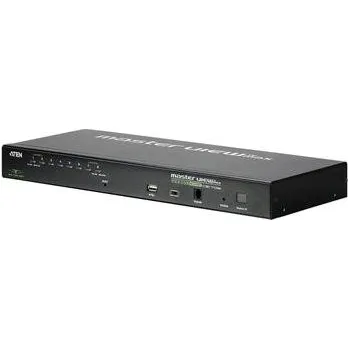 KVM přepínač ATEN 8-port KVM USB+PS/2 OSD, rack 19" CS-1708i + OverNET konzole
