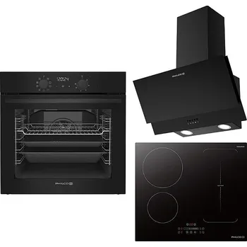 Domácí spotřebič Vestavný set Set Philco PEW 296 B + Philco PHD 641 EPSB + Philco POB 769 AB + sleva 20 % při použití kódu