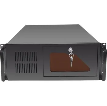 PC skříň 1stCOOL IPC 19in 4U-450 server case 19" černá (black) bez zdroje, hloubka 450mm, rack mount