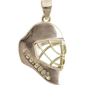 Přívěsek FLOORBEE SkyHexa IFF gold Florbalový přívěšek zlatá